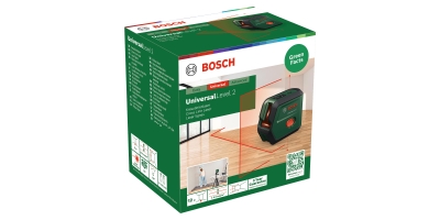 Линеен лазерен нивелир Bosch UniversalLevel 2, 12 м, 100°, ± 4° (0603663F00)