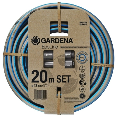 Маркуч Gardena EcoLine Set, 1/2", 20 м, с конектори (18931-20)