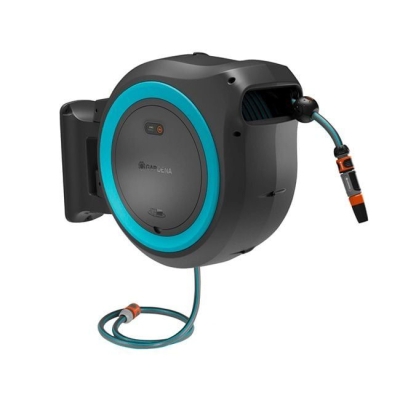 Акумулаторна стенна макара с маркуч Gardena PowerRoll XXL Solo, 13 мм, 40 м, без батерия и зарядно устройство (18645-55)
