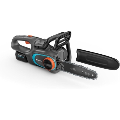 Акумулаторен безчетков верижен трион Gardena PowerSaw 250/18V P4A Set, 18 V, 4 Ah, 25 см (14790-20)