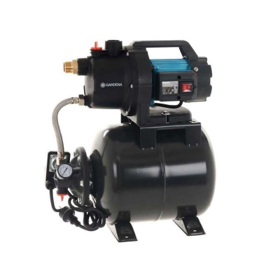 Електрическа хидрофорна помпа Gardena 3700/4, 800 W, 41 м, 3700 л/ч, 19 л (09023-20)