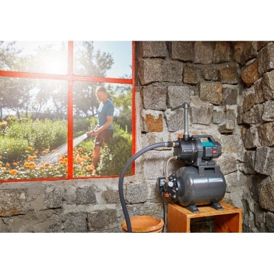 Електрическа хидрофорна помпа Gardena 3700/4, 800 W, 41 м, 3700 л/ч, 19 л (09023-20)
