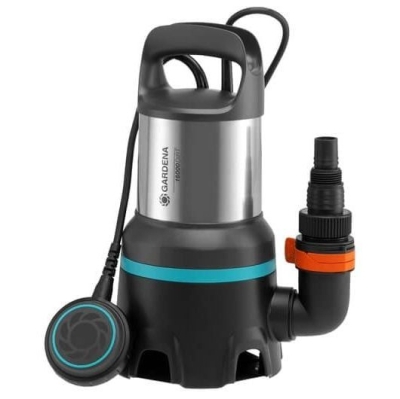 Електрическа потопяема дренажна помпа за мръсна вода Gardena Dirty Water 16000, 450 W, 7 м, 16000 л/ч (09042-20)