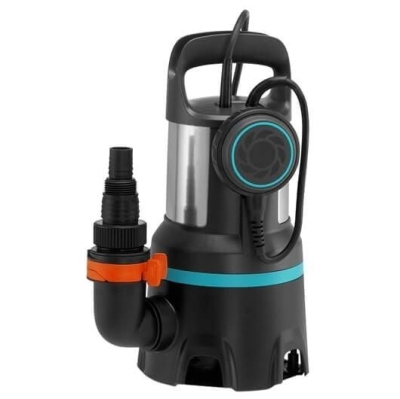 Електрическа потопяема дренажна помпа за мръсна вода Gardena Dirty Water 16000, 450 W, 7 м, 16000 л/ч (09042-20)