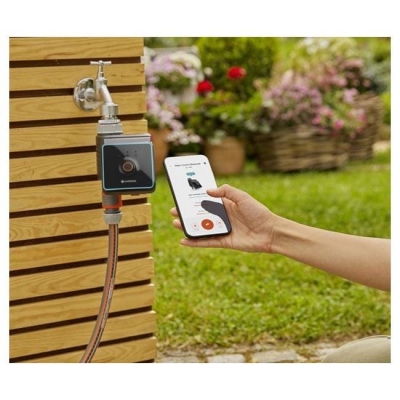 Компютър за поливане Gardena, с Bluetooth®, 12 бара, 3/4"-1" (01889-20)
