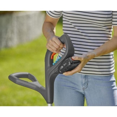 Акумулаторен тример Gardena SmallCut 23/18V P4A Set, 18 V, 2 Ah, 23 см (14702-20)