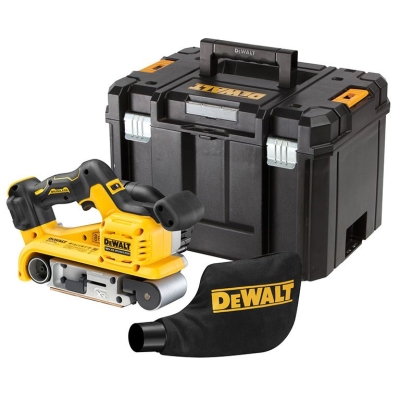 Акумулаторен лентов шлайф DeWALT DCW220NT, 18 V, 198-320 м/мин, 533x75 мм, без батерии и зарядно устройство