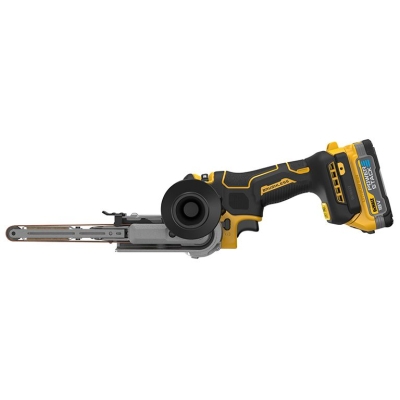 Акумулаторен лентов шлайф DeWALT DCM200E2T, 18 V, 1.7 Ah, 0-1700 м/мин, 457x13 мм