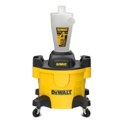 Циклонен прахоуловител за прахосмукачка DeWALT DXVCS002, 23 л