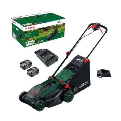 Акумулаторна косачка Bosch Rotak 18V2-38, 2х18 V, 38 см, 500 м2, 40 л, без батерии и зарядно устройство (06008B9M01)