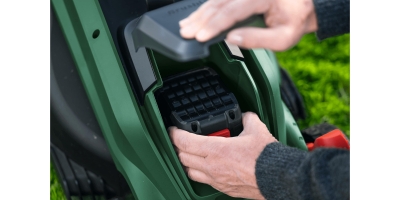 Акумулаторна косачка за трева Bosch Rotak 18V-32, 18 V, 4 Ah, 32 см, 150 м2, 35 л (06008B9P00)