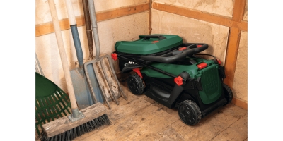 Акумулаторна косачка за трева Bosch Rotak 18V-32, 18 V, 4 Ah, 32 см, 150 м2, 35 л (06008B9P00)