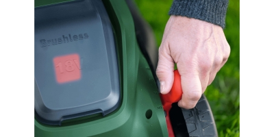 Акумулаторна косачка Bosch Rotak 18V-34, 18 V, 34 см, 200 м2, 35 л, без батерии и зарядно устройство (06008B9N01)