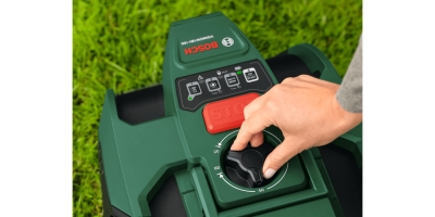 Акумулаторна косачка робот Bosch Visimow 18V-100, 18 V, 4 Ah, 16 см, 100 м2 (06008E1000)