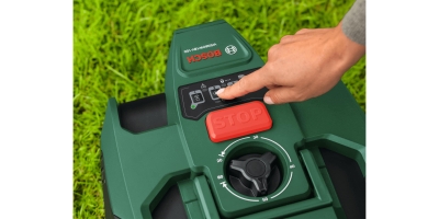 Акумулаторна косачка робот Bosch Visimow 18V-100, 18 V, 4 Ah, 16 см, 100 м2 (06008E1000)