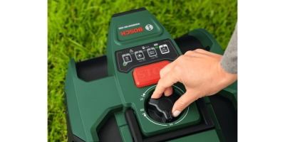 Акумулаторна косачка робот Bosch Visimow 18V-200, 18 V, 5 Ah, 18 см, 200 м2 (06008E1100)
