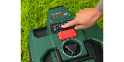 Акумулаторна косачка робот Bosch Visimow 18V-200, 18 V, 5 Ah, 18 см, 200 м2 (06008E1100)