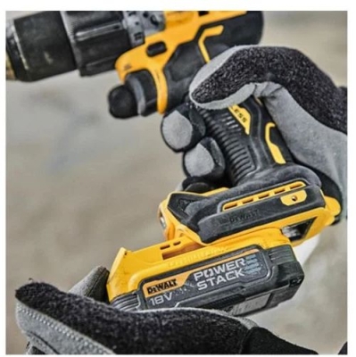 Комплект акумулаторни инструменти DeWALT DCK2050E2T, DCD805, DCF850, 18 V, 1.7 Ah