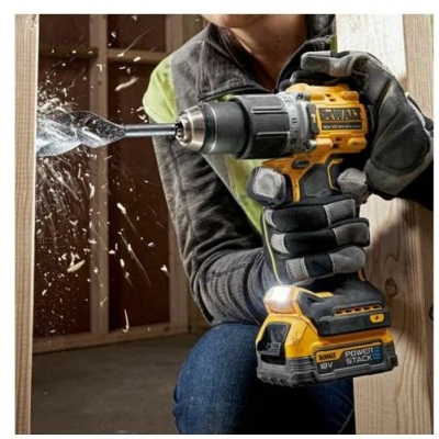 Комплект акумулаторни инструменти DeWALT DCK2050E2T, DCD805, DCF850, 18 V, 1.7 Ah