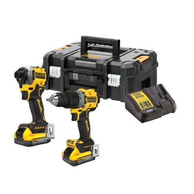 Комплект акумулаторни инструменти DeWALT DCK2050H2T, DCD805, DCF850, 18 V, 5 Ah