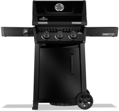 Газово барбекю Napoleon Freestyle 365 DPK Black, 3 горелки, 12 kW