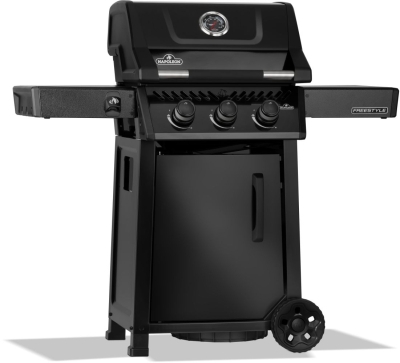 Газово барбекю Napoleon Freestyle 365 DPK Black, 3 горелки, 12 kW
