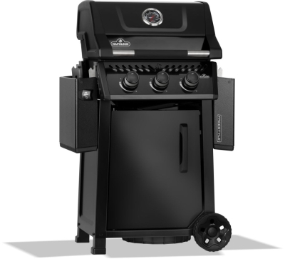 Газово барбекю Napoleon Freestyle 365 DPK Black, 3 горелки, 12 kW