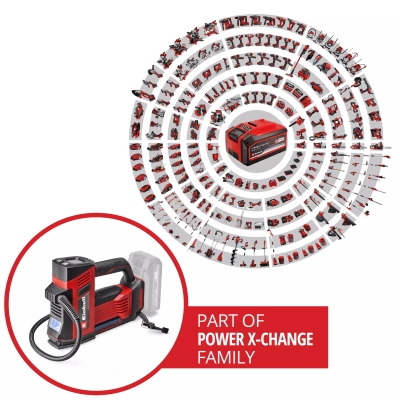 Акумулаторен автокомпресор Einhell CE-CC 18/23 D Li-Solo (2071025)