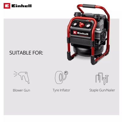 Акумулаторен безмаслен компресор Einhell SILENZZO 18/160 (4020385)