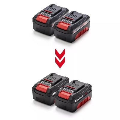 Комплект акумулаторни батерии, 2 x 18 V, 4 Ah Einhell (4511489)