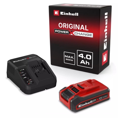 Стартов комплект батерия и зарядно, 18 V, 4 Ah PLUS Einhell (4512159)