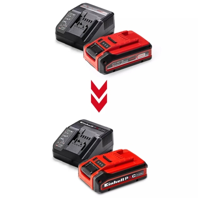 Стартов комплект батерия и зарядно, 18 V, 4 Ah PLUS Einhell (4512159)