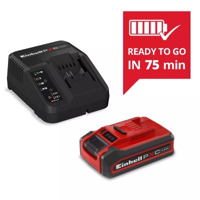 Стартов комплект батерия и зарядно, 18 V, 4 Ah PLUS Einhell (4512159)