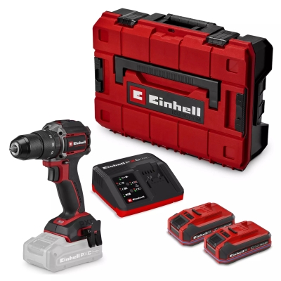 Комплект акумулаторен ударен винтоверт Einhell TP-CD 18/50-C Li-i BL (2x3Ah) (4514406)