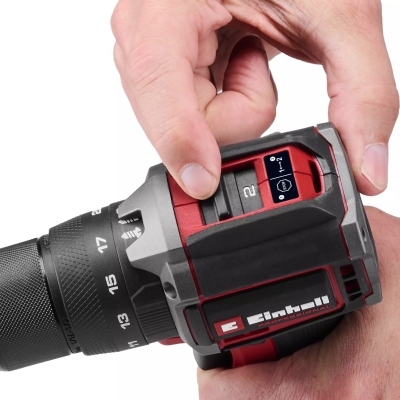 Комплект акумулаторен ударен винтоверт Einhell TP-CD 18/50-C Li-i BL (2x3Ah) (4514406)