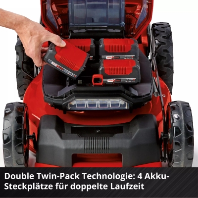 Самоходна акумулаторна косачка GP-CM 36/47 S Li BL (4x4,0Ah) Einhell (3413310)
