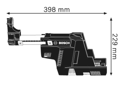 Акумулаторен прахоуловител BOSCH GDE 18V-16, 18V (1600A0051M)