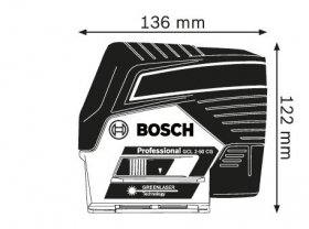 Комбиниран лазерен нивелир BOSCH GCL 2-50 CG Professional, до 50м (0601066H00)