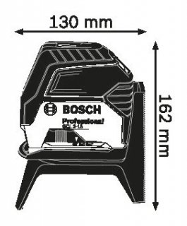 Комбиниран лазерен нивелир BOSCH GCL 2-15 Professional, до 15м, статив, чанта