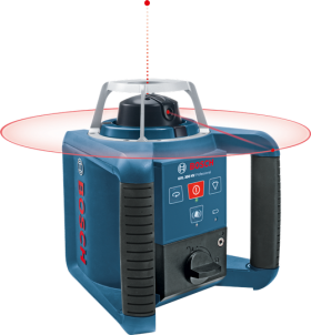 Ротационен лазерен нивелир BOSCH GRL 300 HV Professional, диаметър 300м, до 60м (0601061501)
