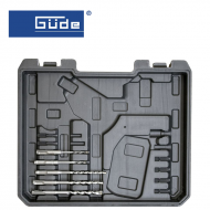 Акумулаторен перфоратор GUDE BH 18-0, 18V, 900об/мин, 5000уд/мин, 1.2J, SDS-Plus