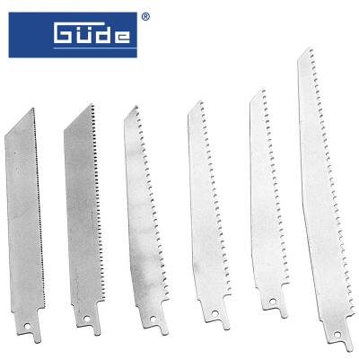 Остриета за трион GUDE, 6бр
