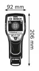 Детектор за стени BOSCH D-tect 120 Professional, до 120мм, 6V, 4бр. батерии, LR6  (AA) (0601081300)