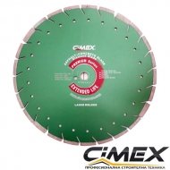 Комбиниран диамантен диск за бетон и асфалт CIMEX, ф300х20х3.2 мм