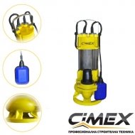 Дренажна помпа с поплавък и вихров импелер CIMEX SSP2-10.18, 450W, 18000л/ч