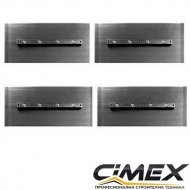 Лопатки за пердашка за бетон CIMEX, 60см, 4бр