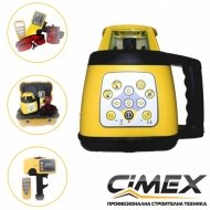 Ротационен лазерен нивелир CIMEX HV500PL, до 30м