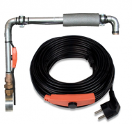 Нагревателен кабел защитаващ от замръзване с термостат DEMA, 12 м