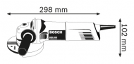 Ъглошлайф BOSCH GWS 1400 Professional, 1400W, 125мм (0601824800)