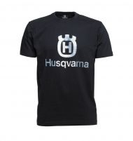 Спортна тениска с голямо лого HUSQVARNA, размер L